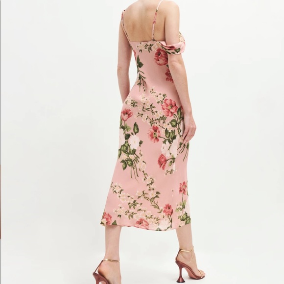 Reformation Reya Dress - Rose Garden - Picture 2 of 7